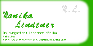 monika lindtner business card