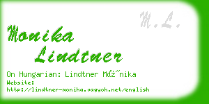 monika lindtner business card